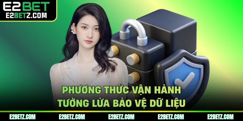 Phương thức vận hành tường lửa bảo vệ dữ liệu
