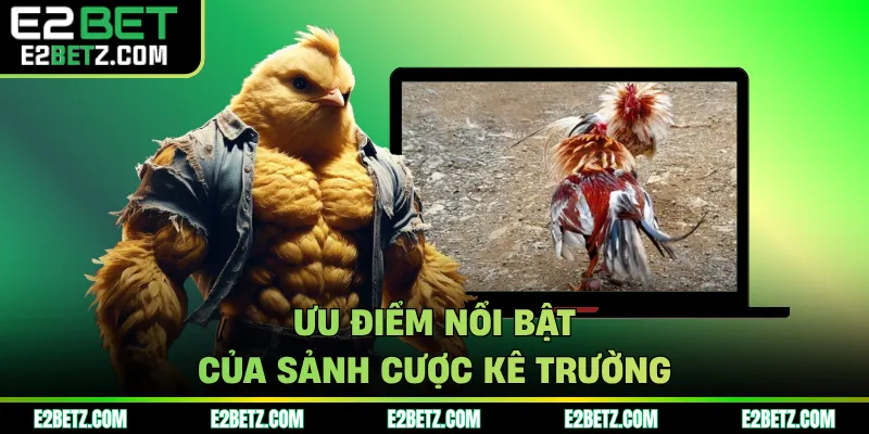 Ưu điểm nổi bật của sảnh cược kê trường